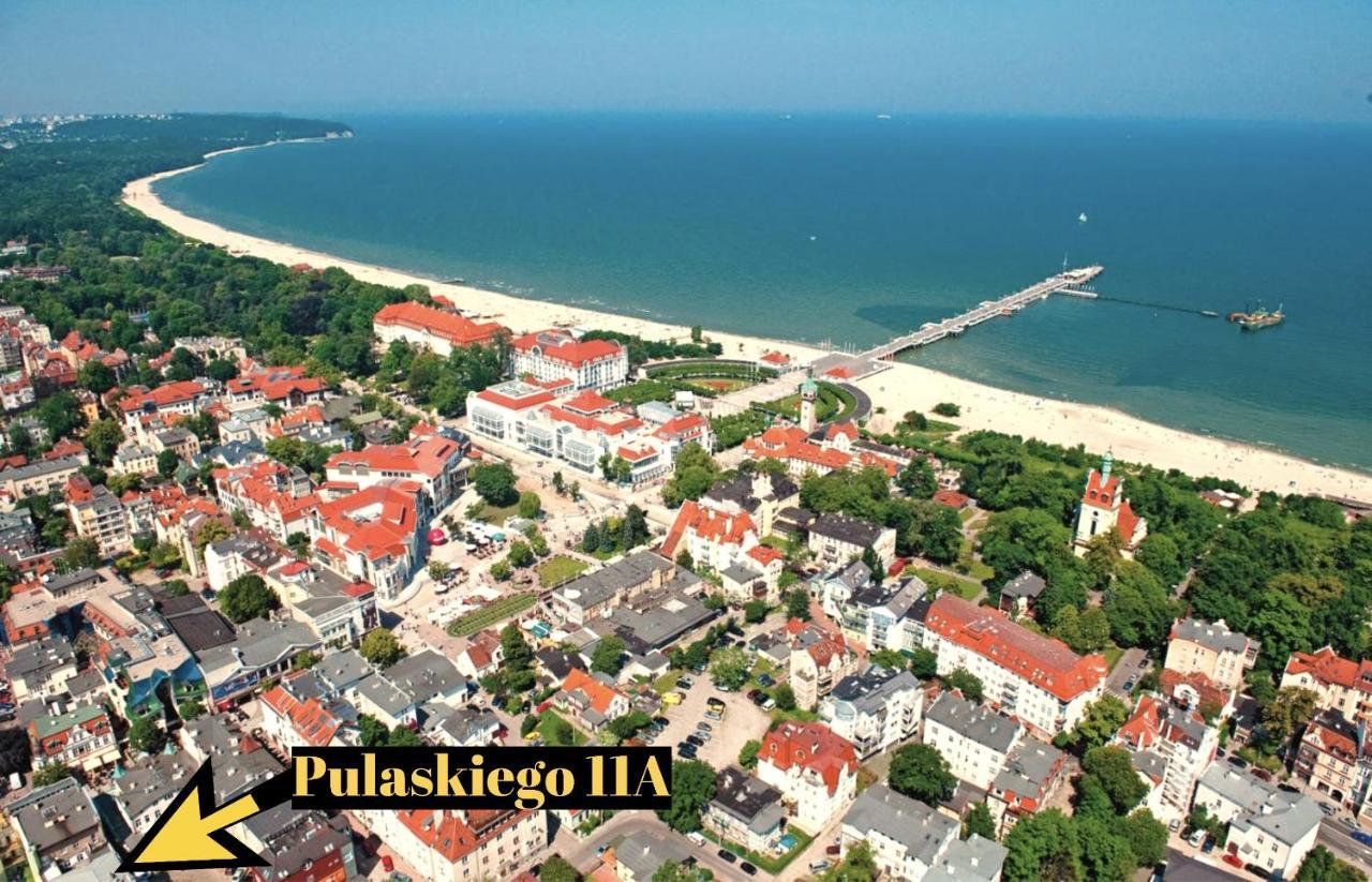 Pulaskiego 11A - Przestronne Apartamenty, Sopot Centrum ภายนอก รูปภาพ